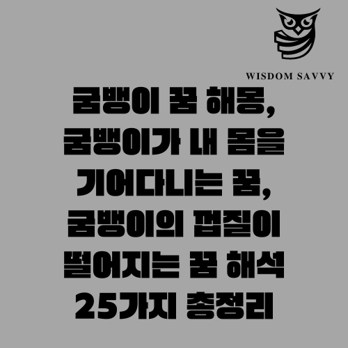 굼뱅이 꿈 해몽