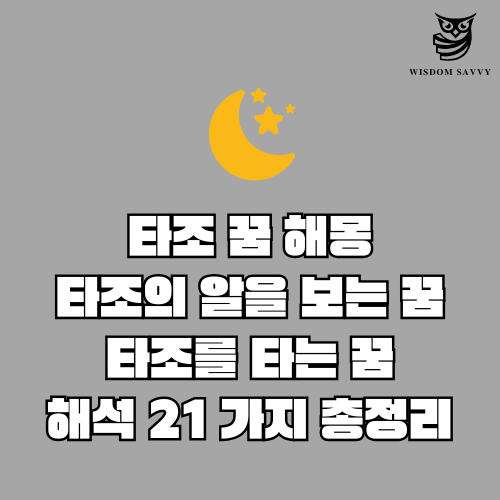 타조 꿈 해몽