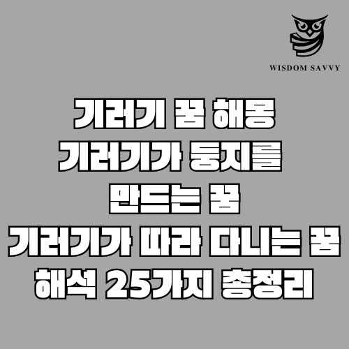 기러기 꿈 해몽