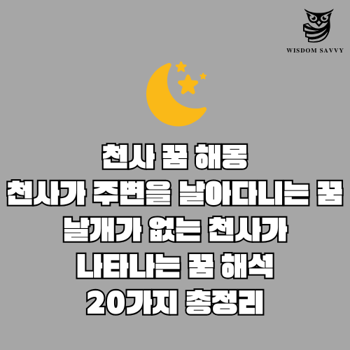 천사 꿈 해몽