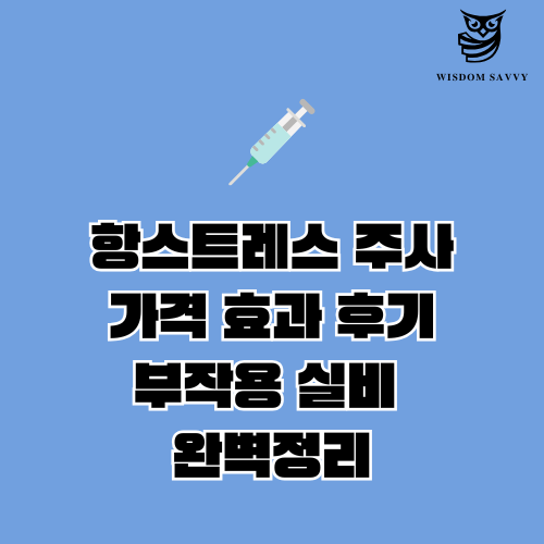 항스트레스 주사