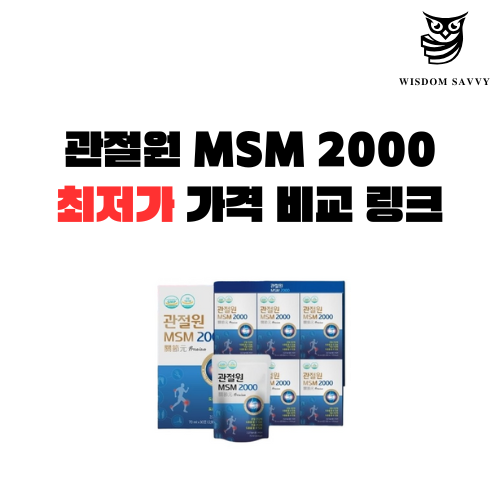 관절원 MSM 2000