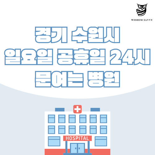 경기 수원시 일요일 문여는 병원