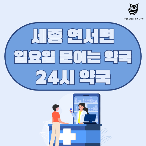 세종 연서면 일요일 문여는 약국,