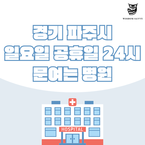 경기 파주시 일요일 문여는 병원